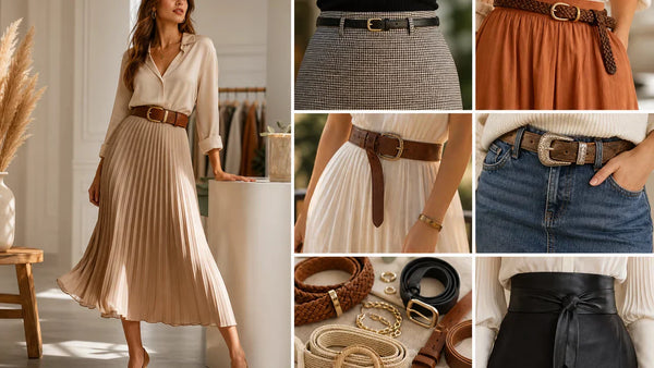Quelle ceinture porter avec une jupe ? Le guide complet