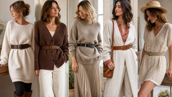 Comment porter une ceinture avec un pull ou un gilet ? Le Guide