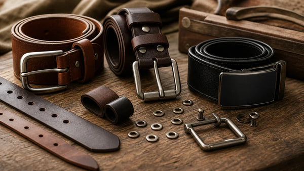 Le vocabulaire de la ceinture : ardillon, œillet, passant...