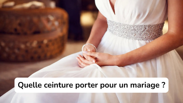 Quelle ceinture porter pour un mariage ? Guide pour les invités et les mariés.