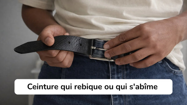 Ceinture qui rebique ou qui s'abîme : 4 erreurs fatales à éviter