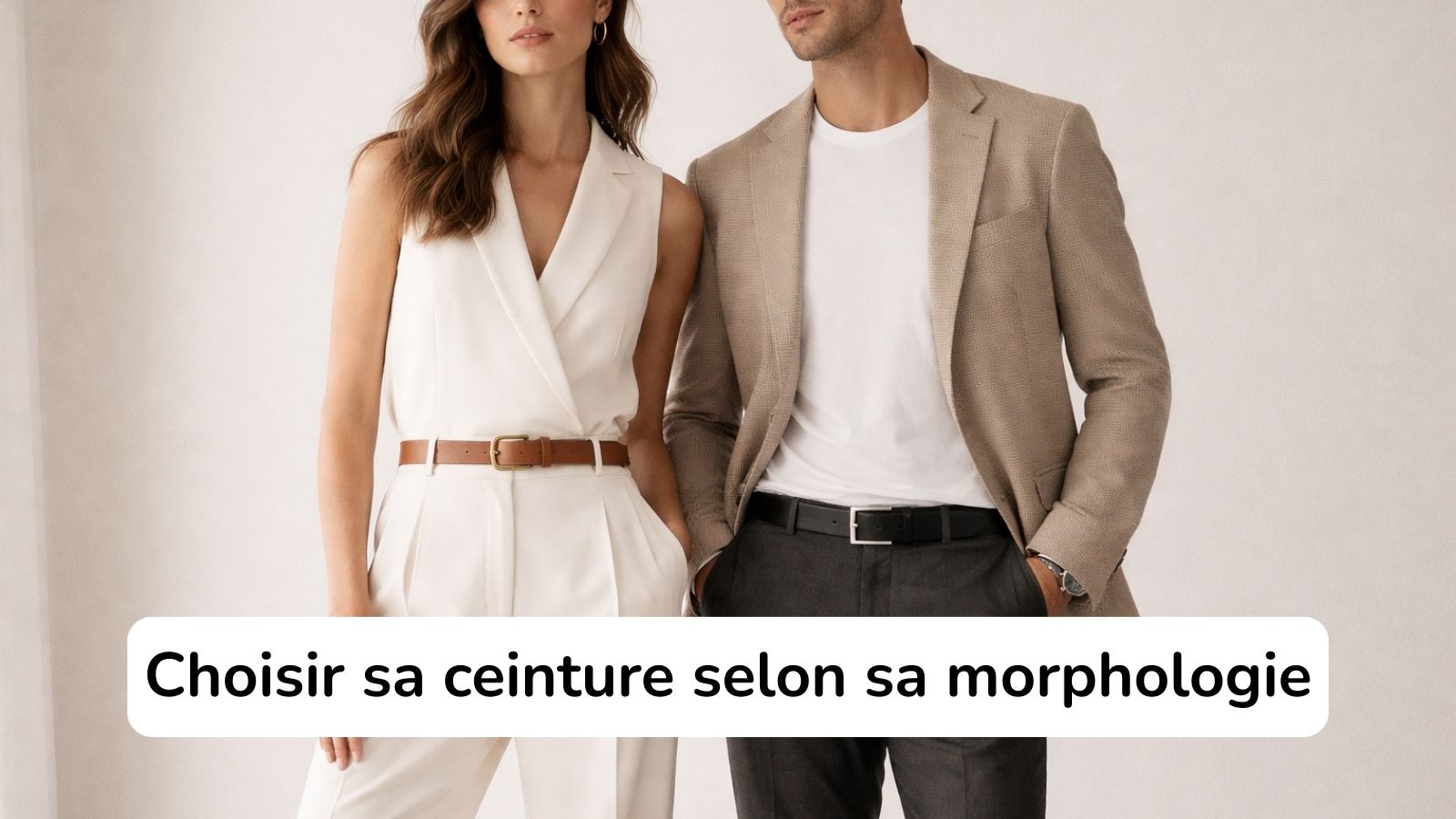 Comment choisir sa ceinture selon sa morphologie : Le guide du style masculin et féminin