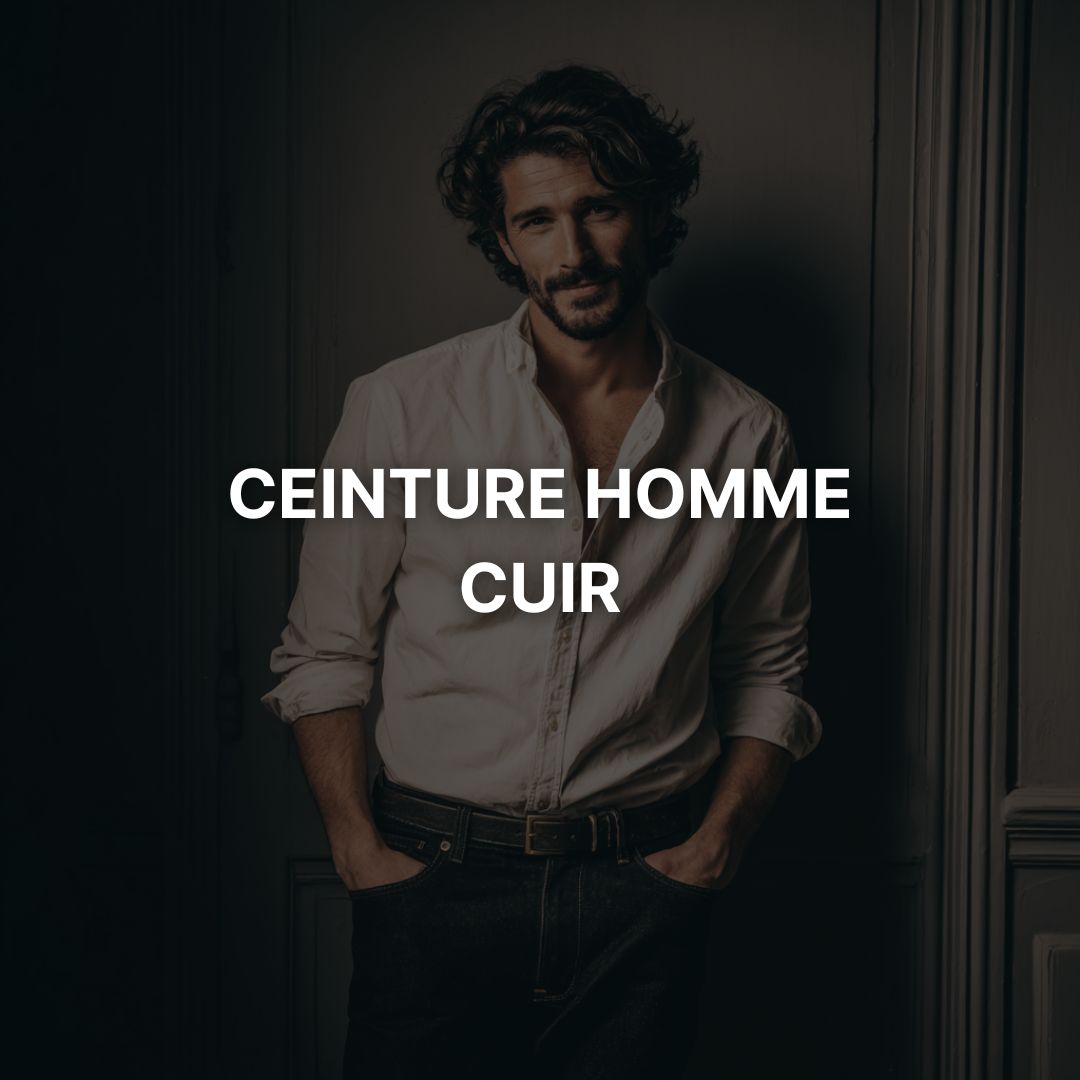 Ceinture Cuir Homme