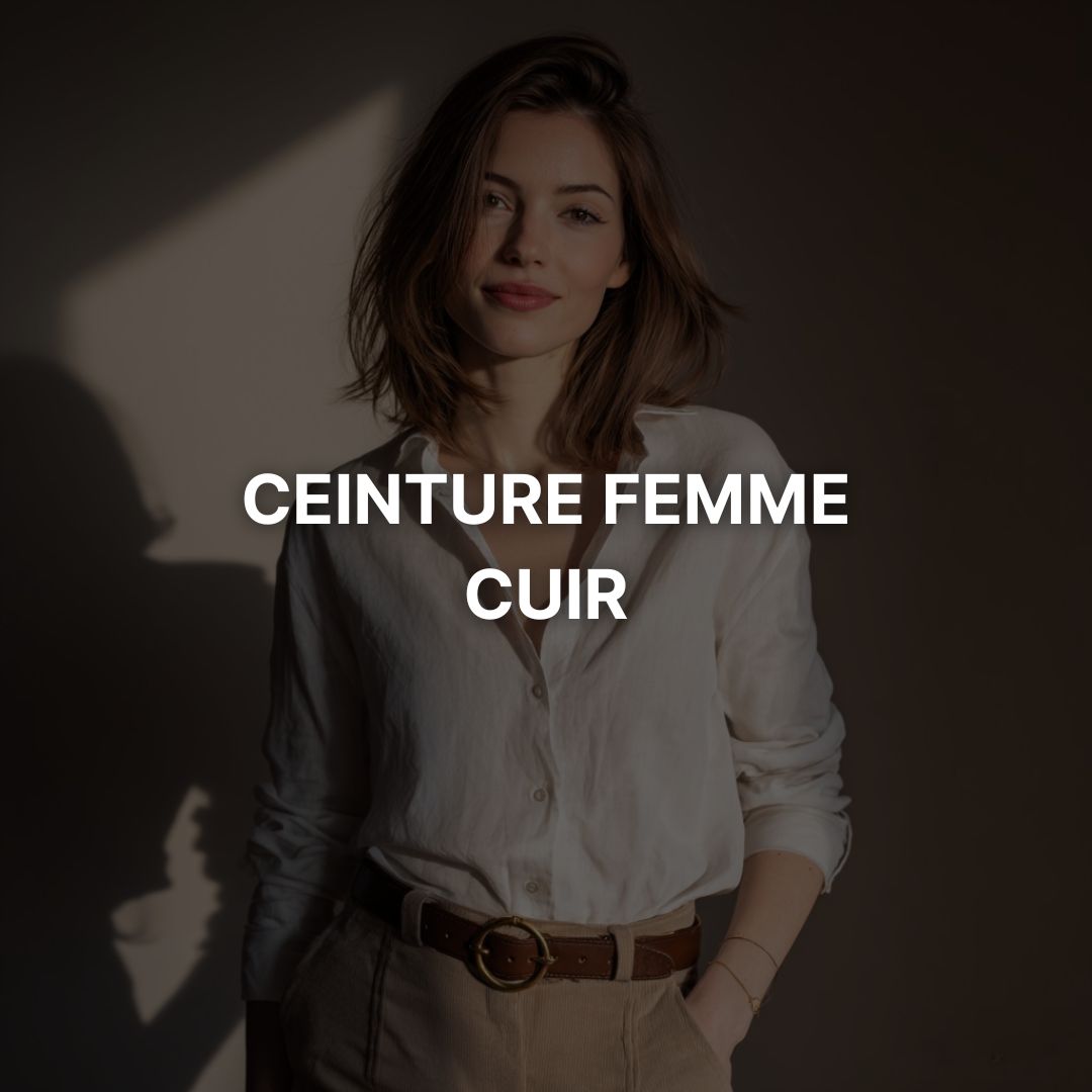 Ceinture Cuir Femme