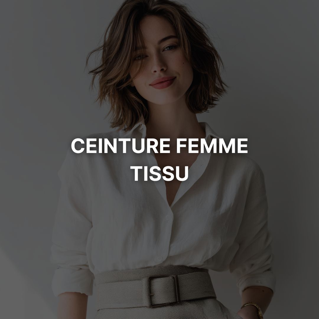 Ceinture Tissu Femme