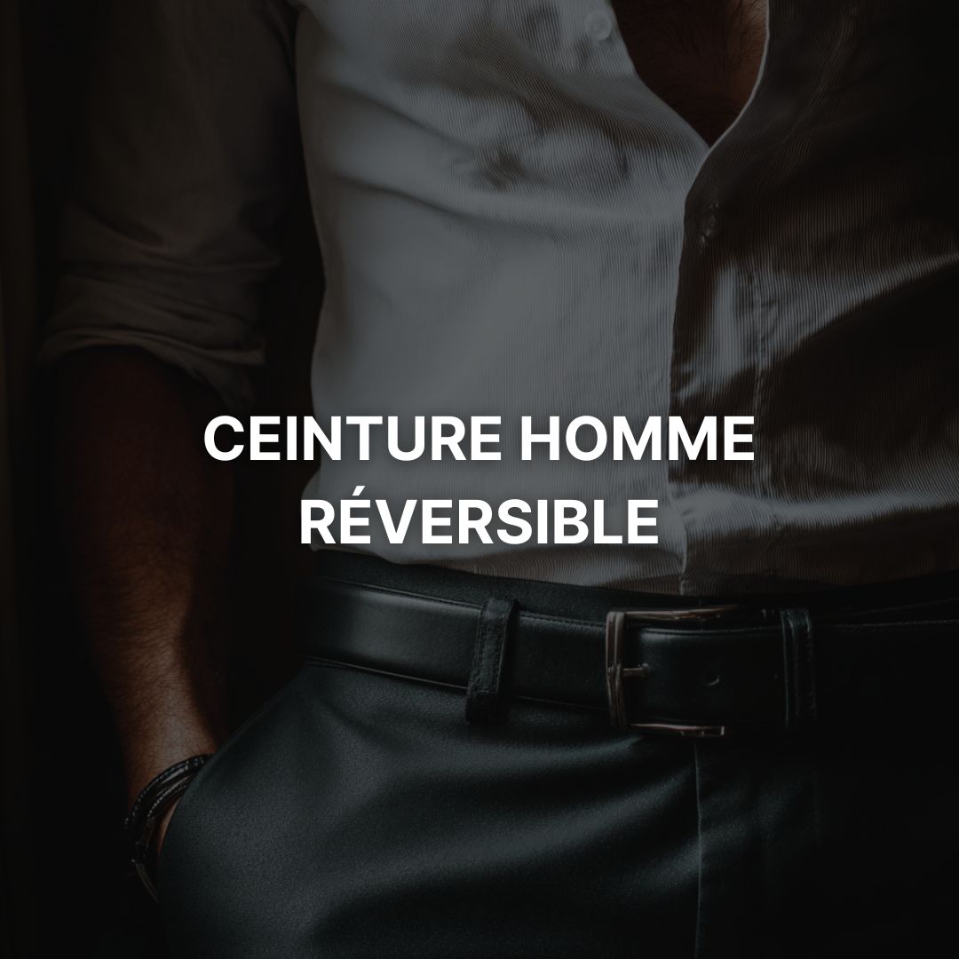 Ceinture Homme Réversible
