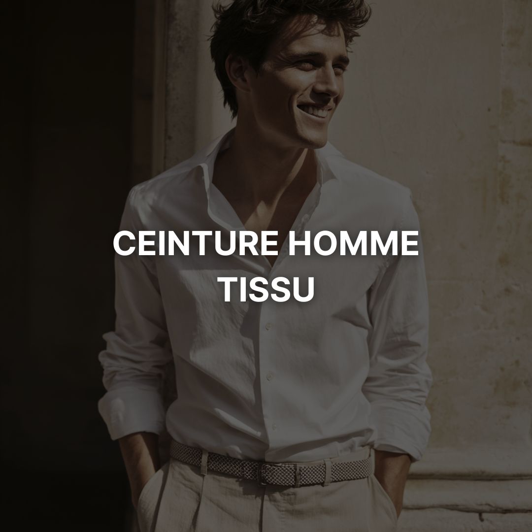 Ceinture Tissu Homme