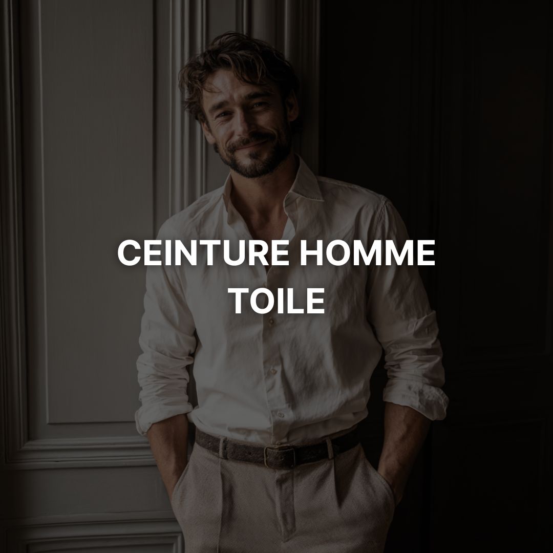 Ceinture Homme Toile