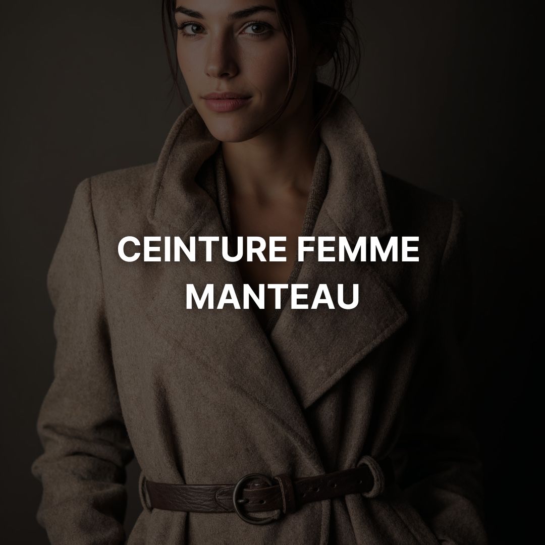 Ceinture Manteau Femme