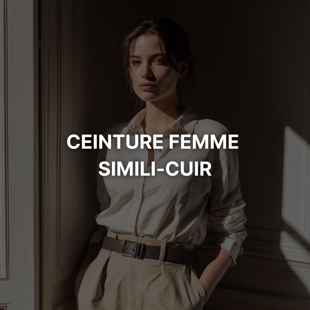 Ceinture Femme Simili Cuir