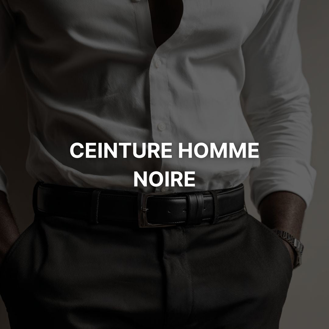Ceinture Homme Noire