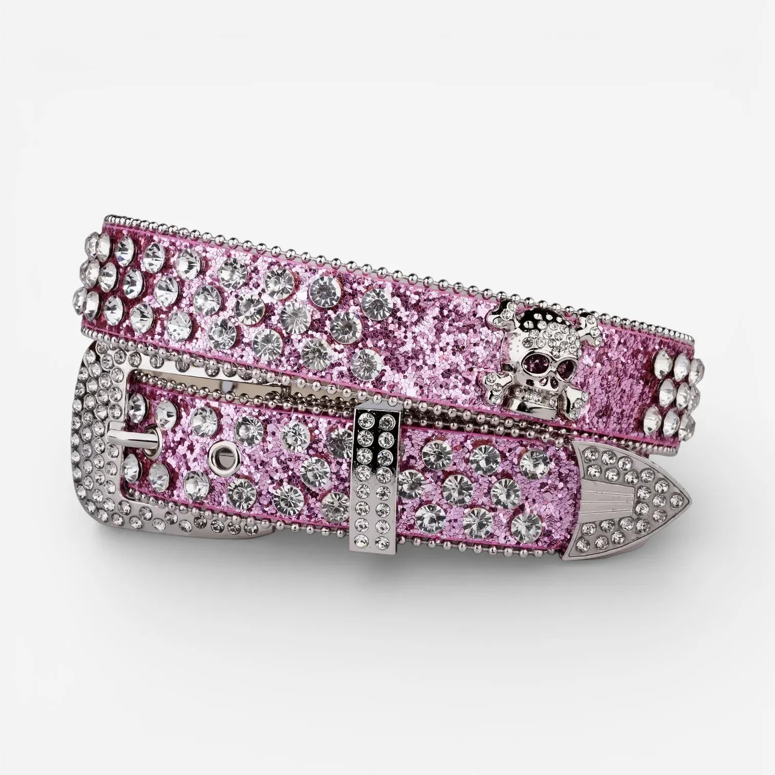 Maison de la Ceinture Rose / 115cm Ceinture à strass femme – SkullRider