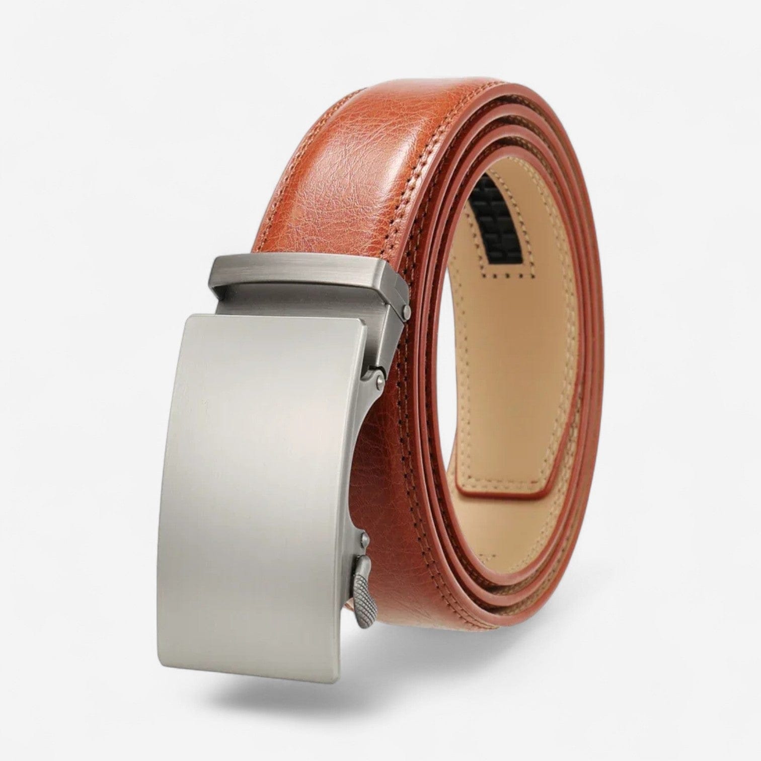 Maison de la Ceinture Cognac / 110cm Ceinture Automatique Homme – Lioran