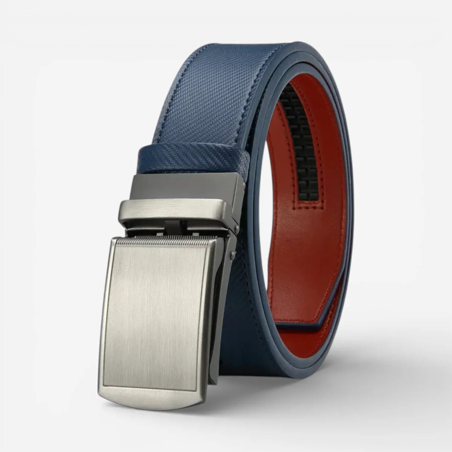 Maison de la Ceinture Bleu marine / Métal / 105cm Ceinture automatique homme – Lorvan
