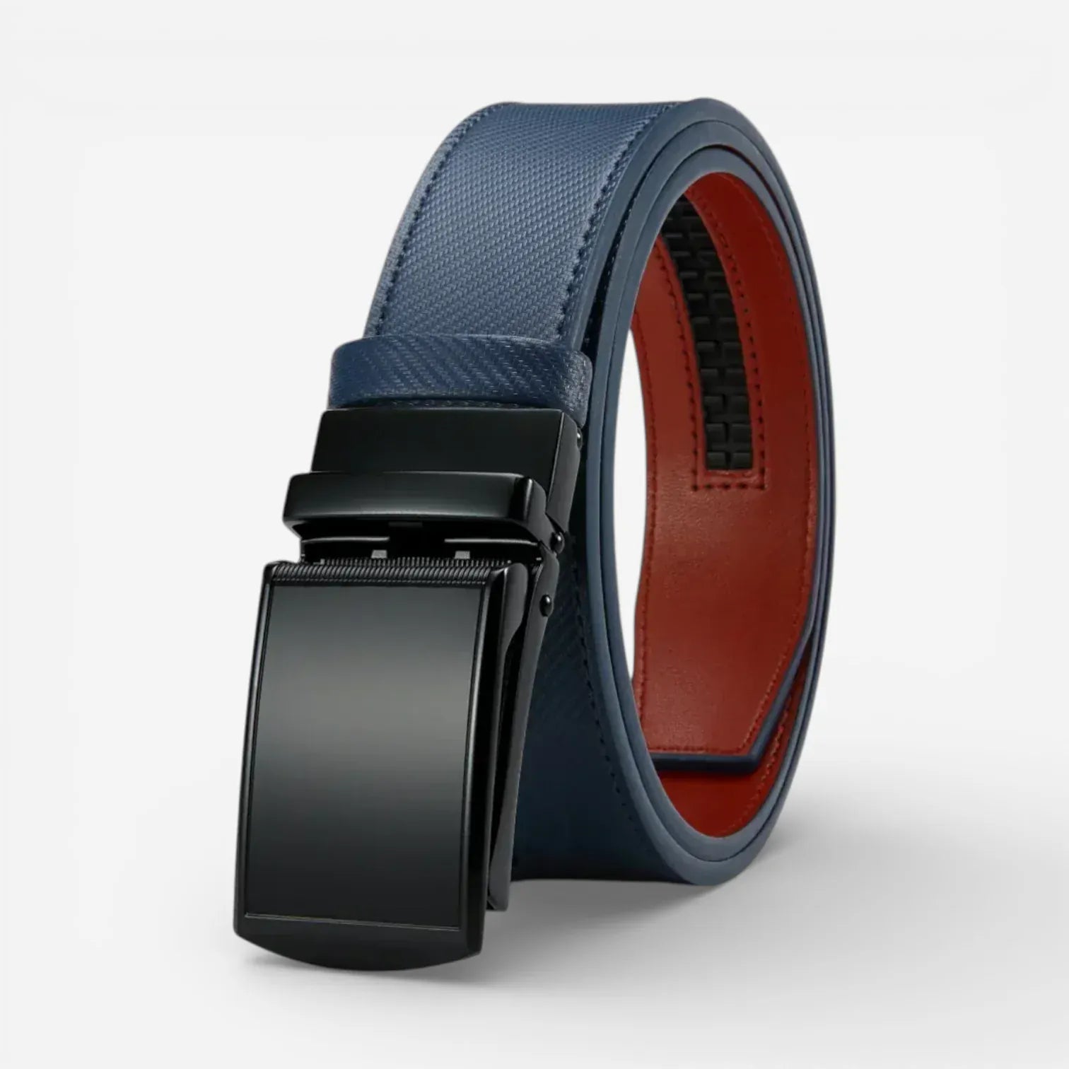 Maison de la Ceinture Bleu marine / Sombre / 105cm Ceinture automatique homme – Lorvan