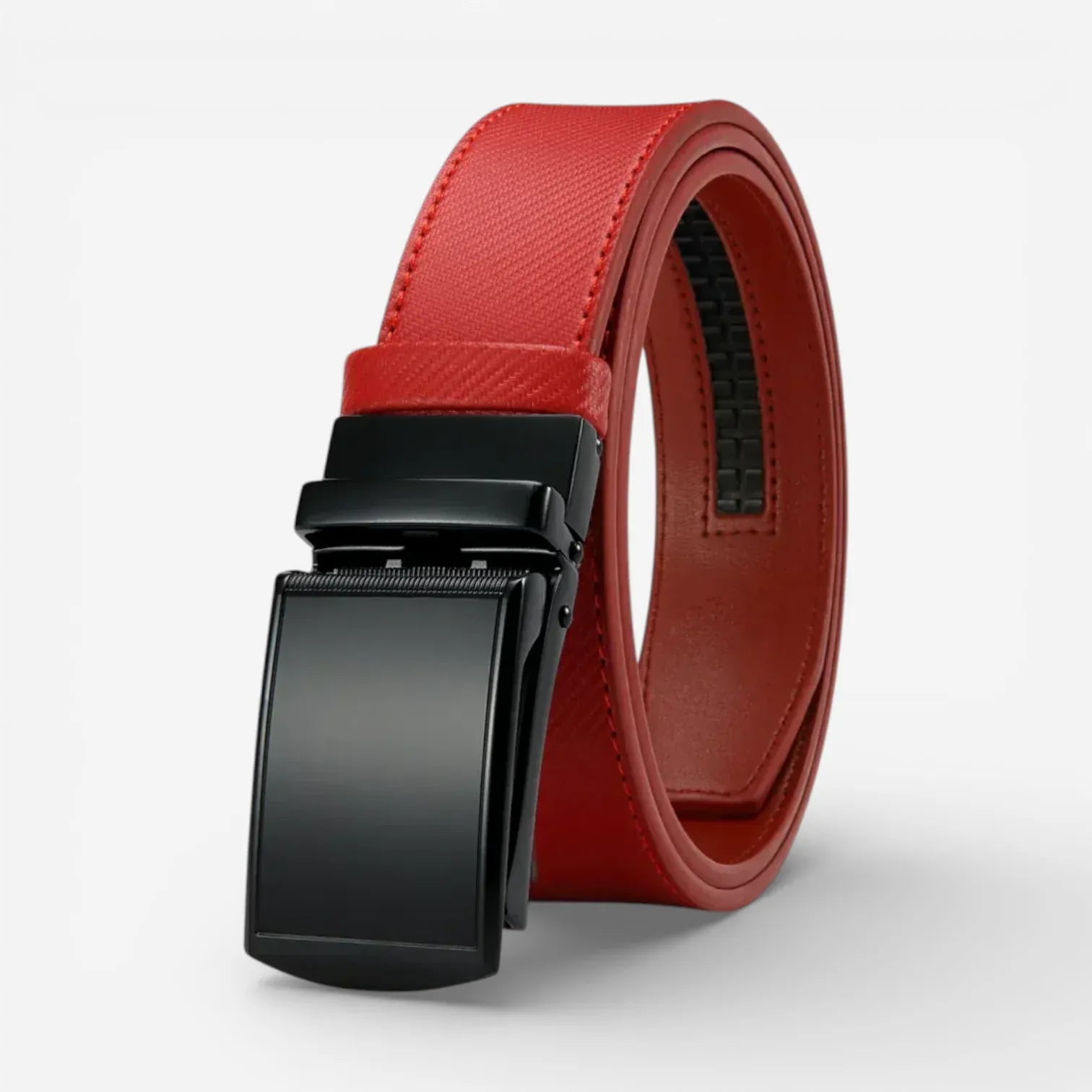 Maison de la Ceinture Rouge / Sombre / 105cm Ceinture automatique homme – Lorvan