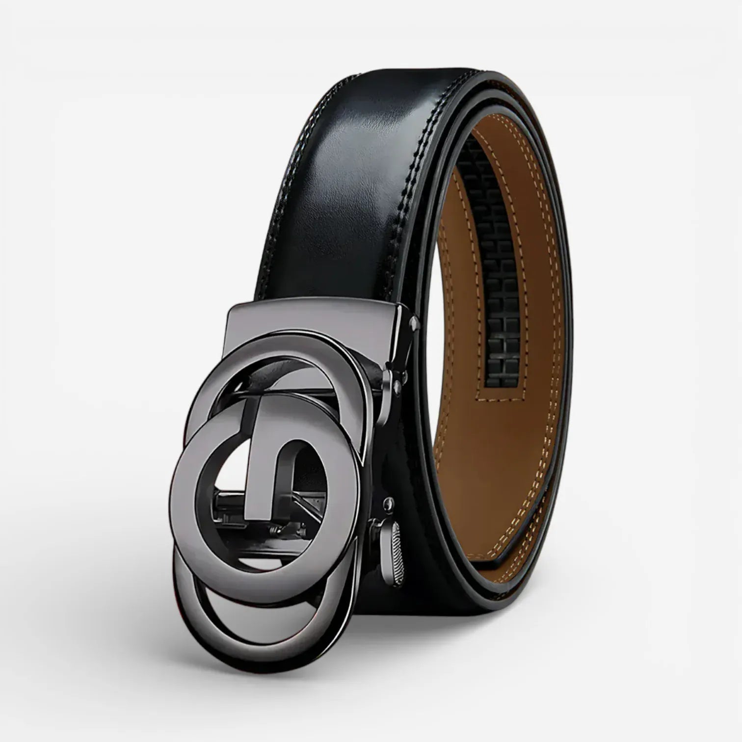 Maison de la Ceinture Noir / Noir / 115cm Ceinture automatique homme – Orvian