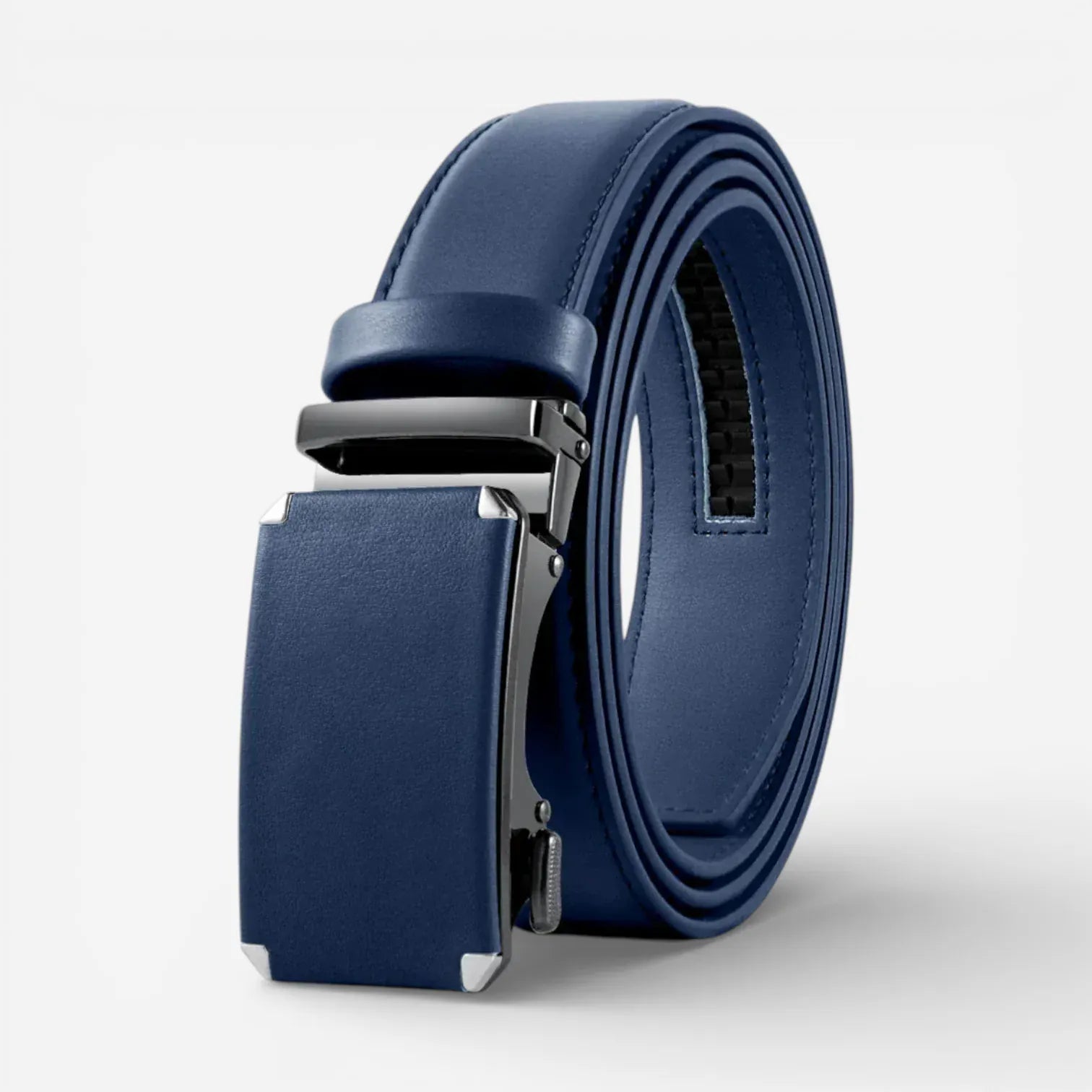Maison de la Ceinture Bleu marine / 110cm Ceinture boucle automatique homme - Noveran