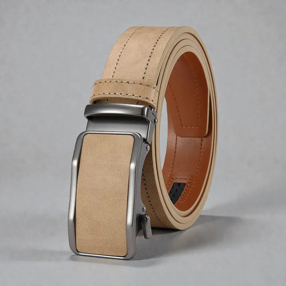 Maison de la Ceinture Beige / 105cm Ceinture boucle automatique homme – Varnox