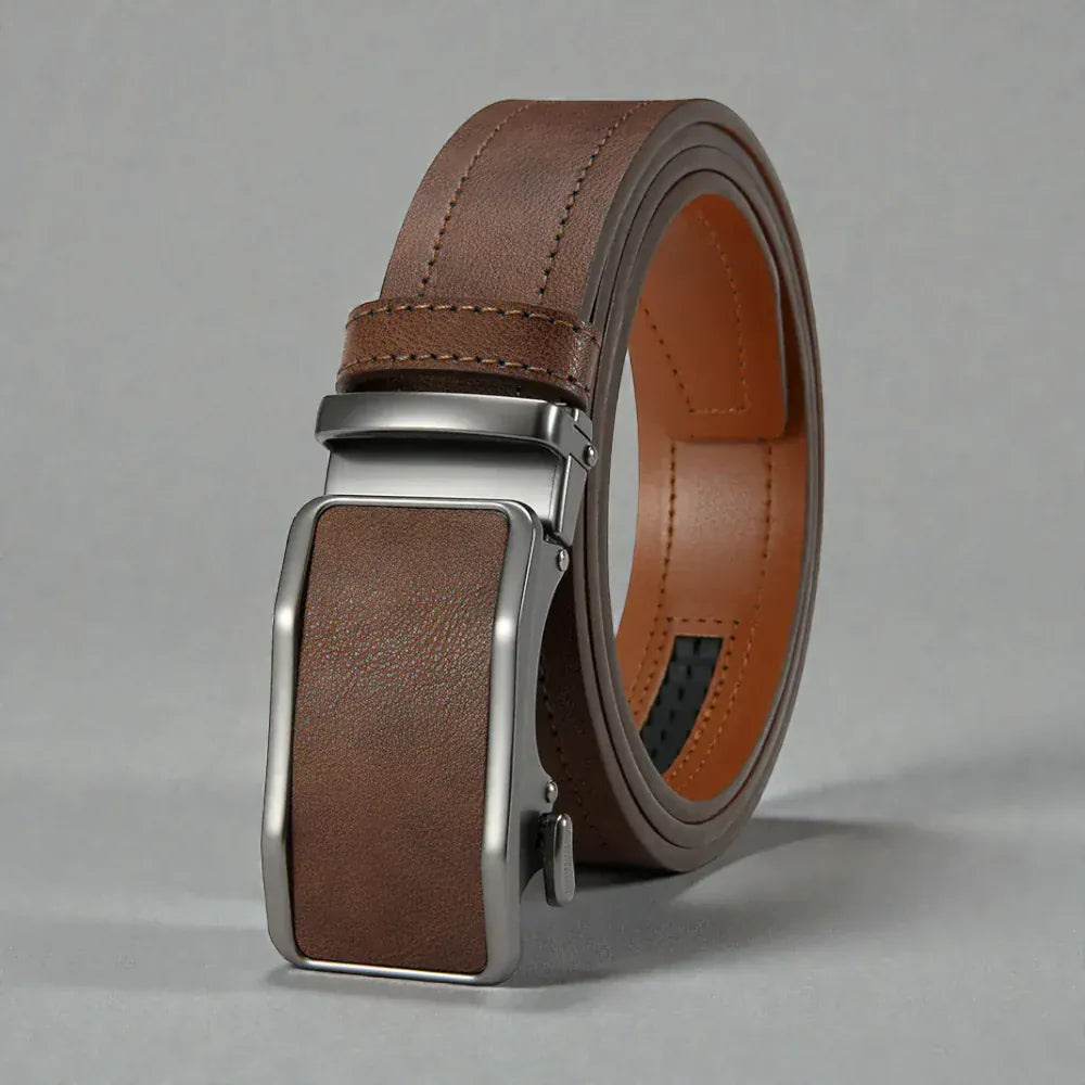 Maison de la Ceinture Café / 105cm Ceinture boucle automatique homme – Varnox