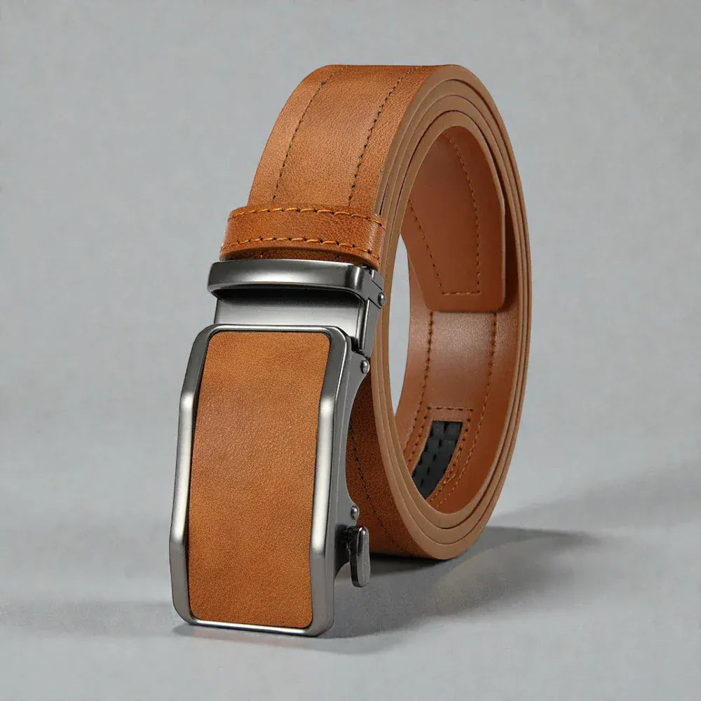 Maison de la Ceinture Cognac / 105cm Ceinture boucle automatique homme – Varnox