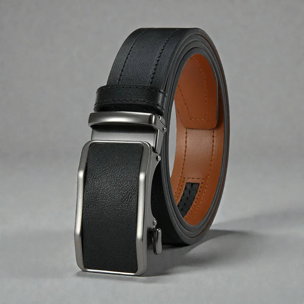 Maison de la Ceinture Noir / 105cm Ceinture boucle automatique homme – Varnox