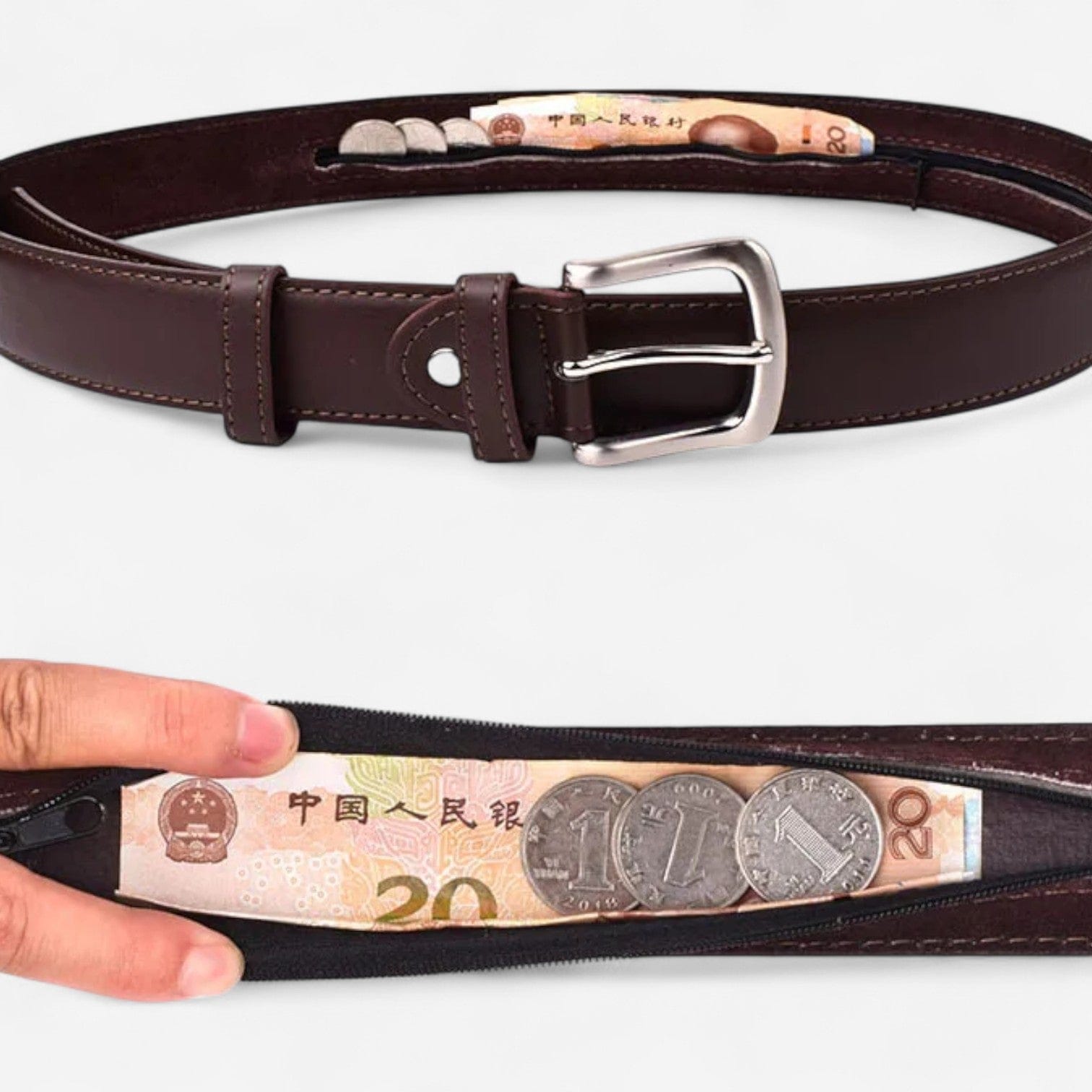 Maison de la Ceinture Ceinture Cache-Billets - Hidelia