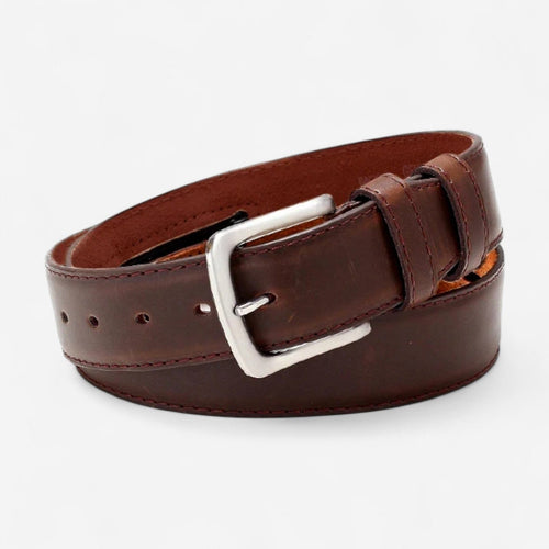 Maison de la Ceinture Marron / 115cm Ceinture Cache-Billets - Hidelia