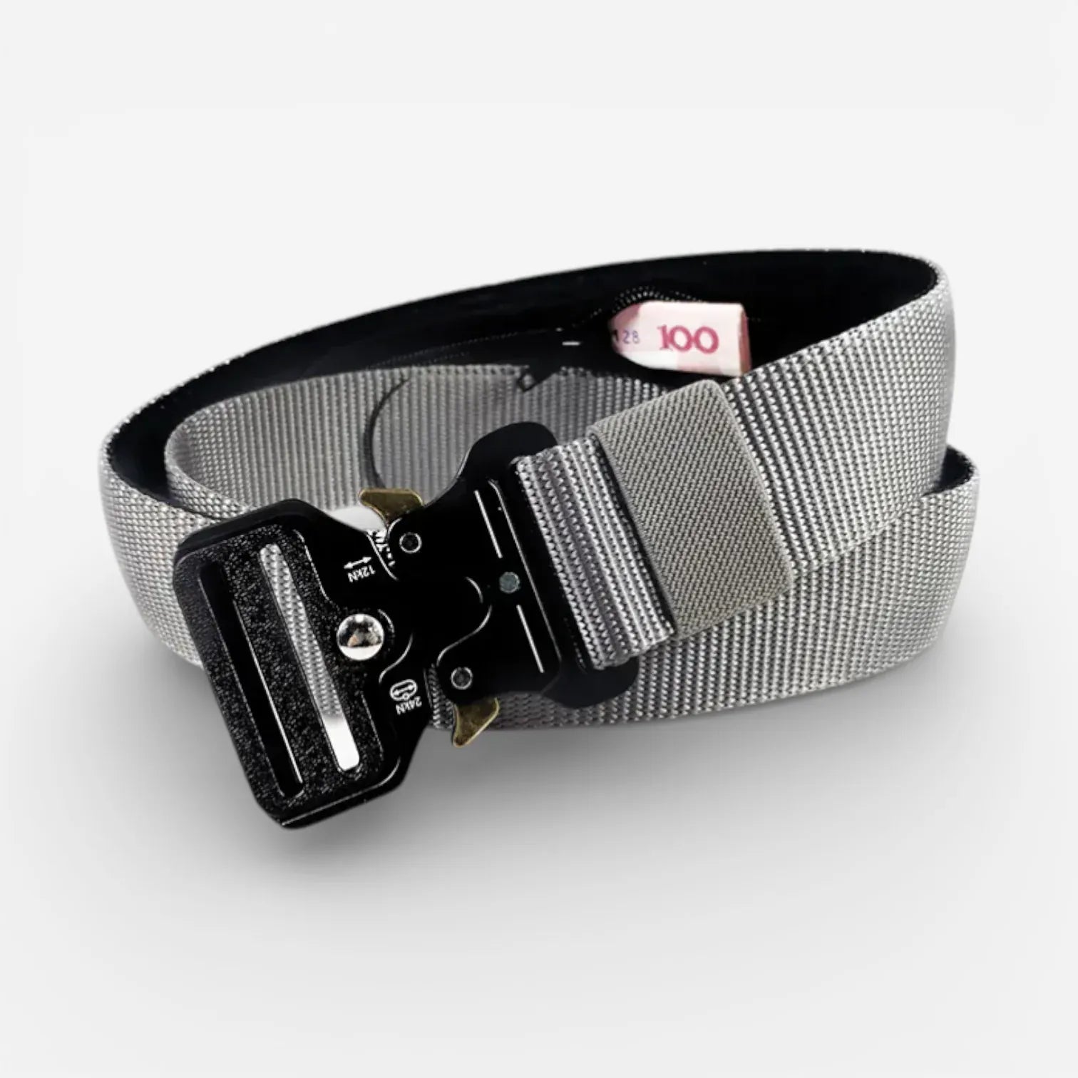 Maison de la Ceinture Gris / 130cm Ceinture cache billets tactique – TrailLock