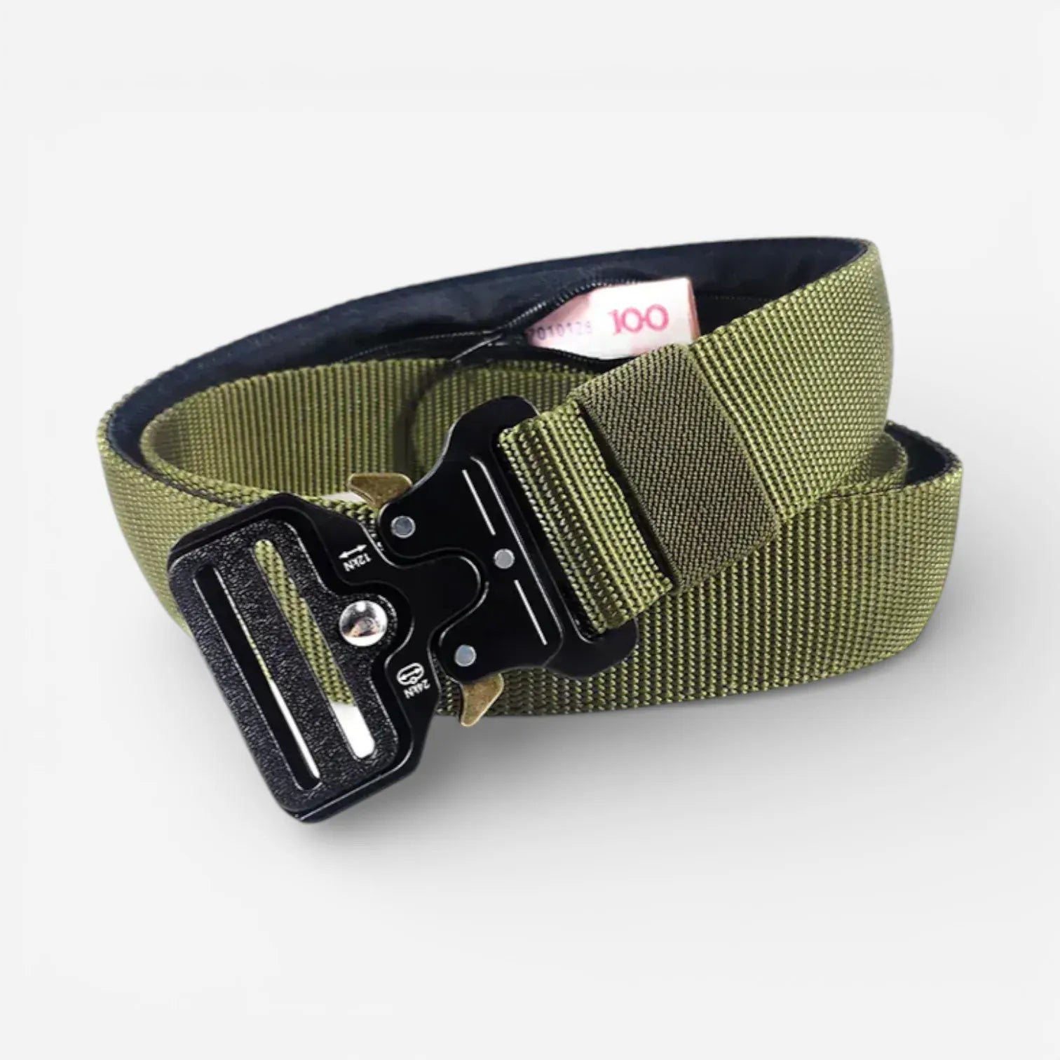 Maison de la Ceinture Vert / 130cm Ceinture cache billets tactique – TrailLock