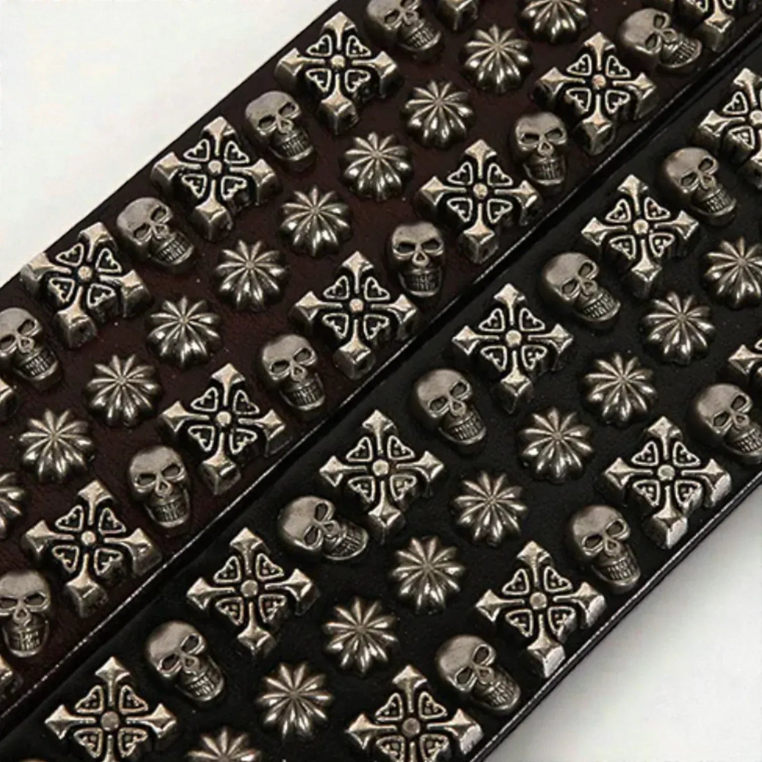 Maison de la Ceinture Ceinture cloutée femme – Skullforge