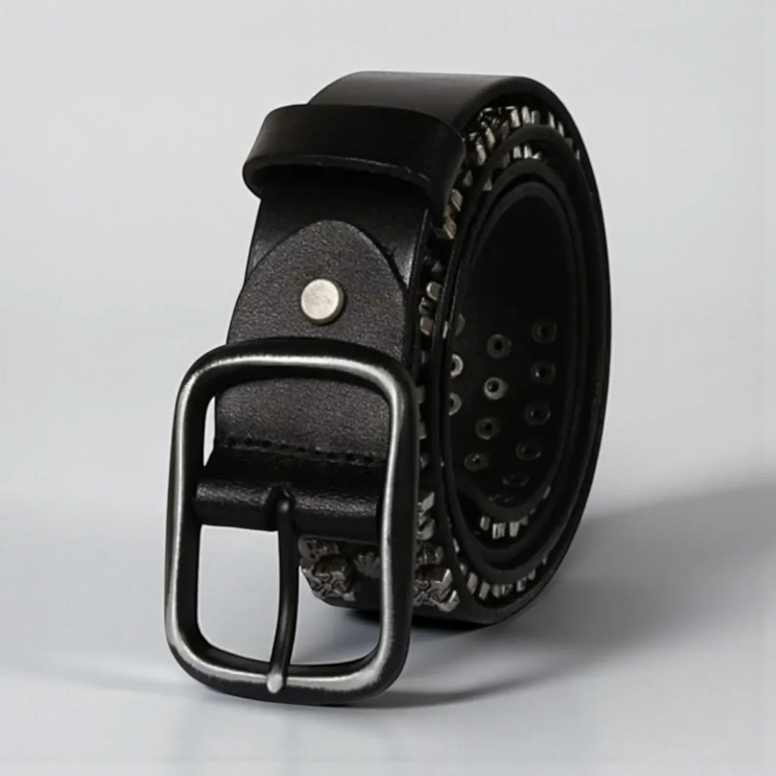 Maison de la Ceinture Ceinture cloutée femme – Skullforge