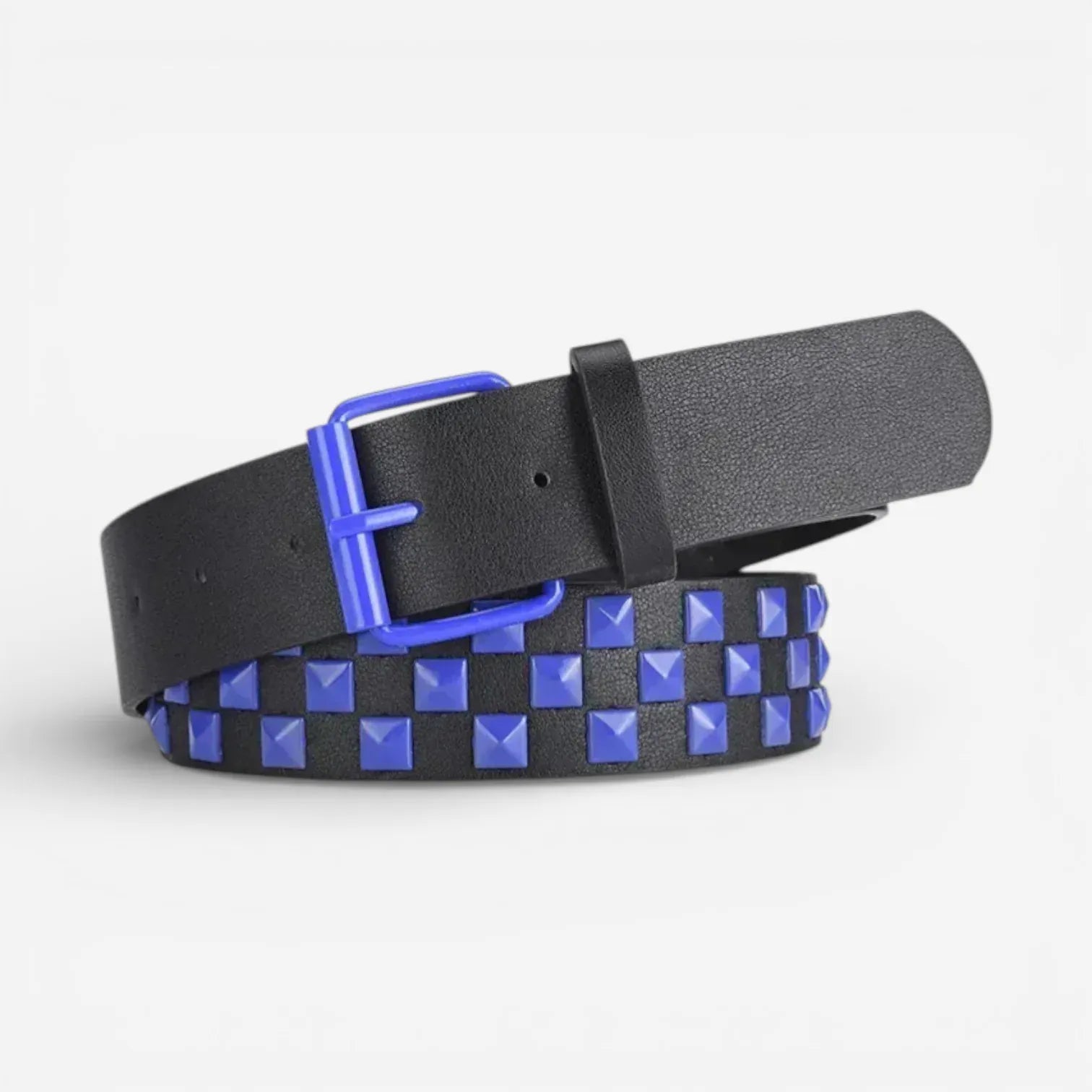 Maison de la Ceinture Bleu / 110cm Ceinture cloutée femme – Valkyra