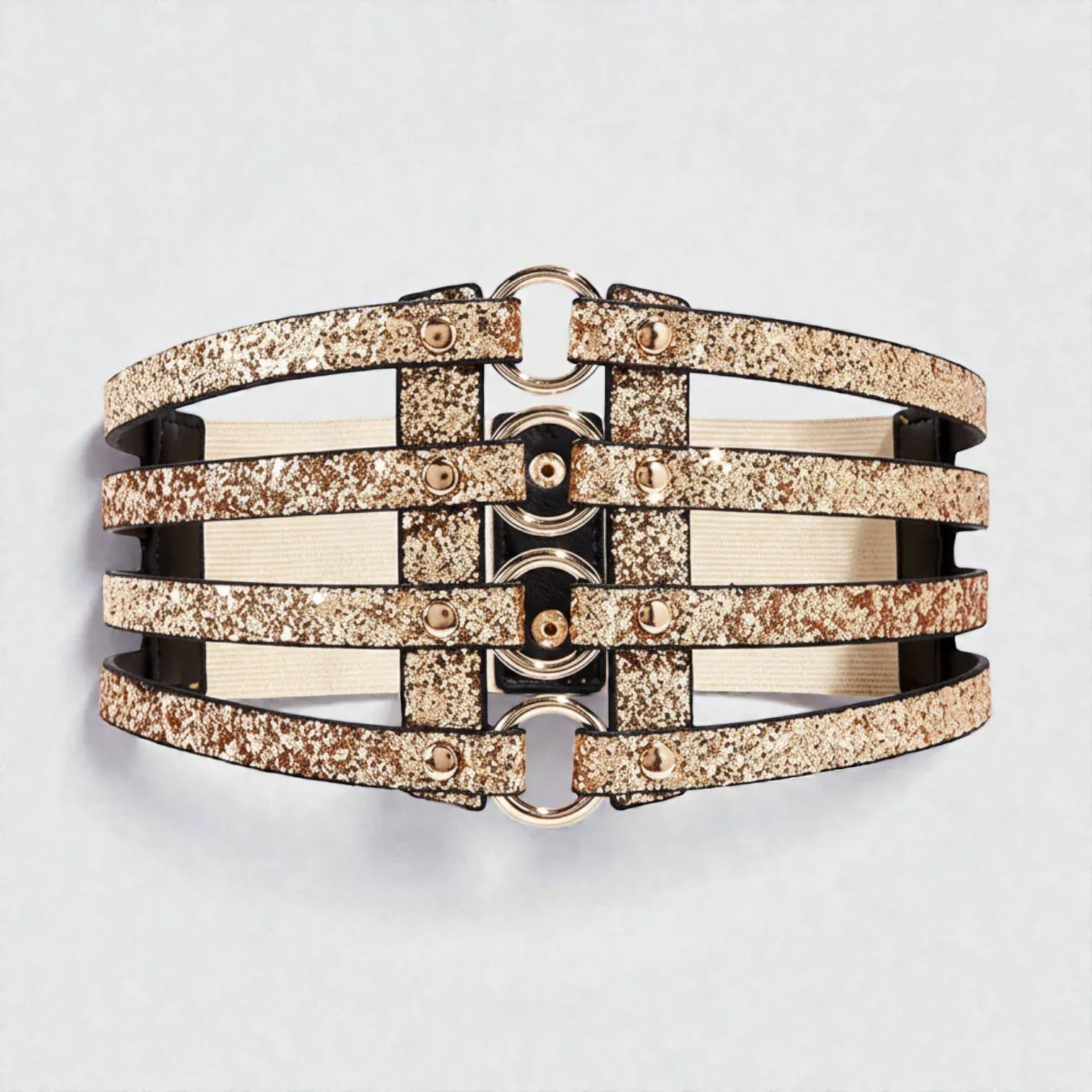 Maison de la Ceinture Or motif / 70cm Ceinture corset femme – Aurélya