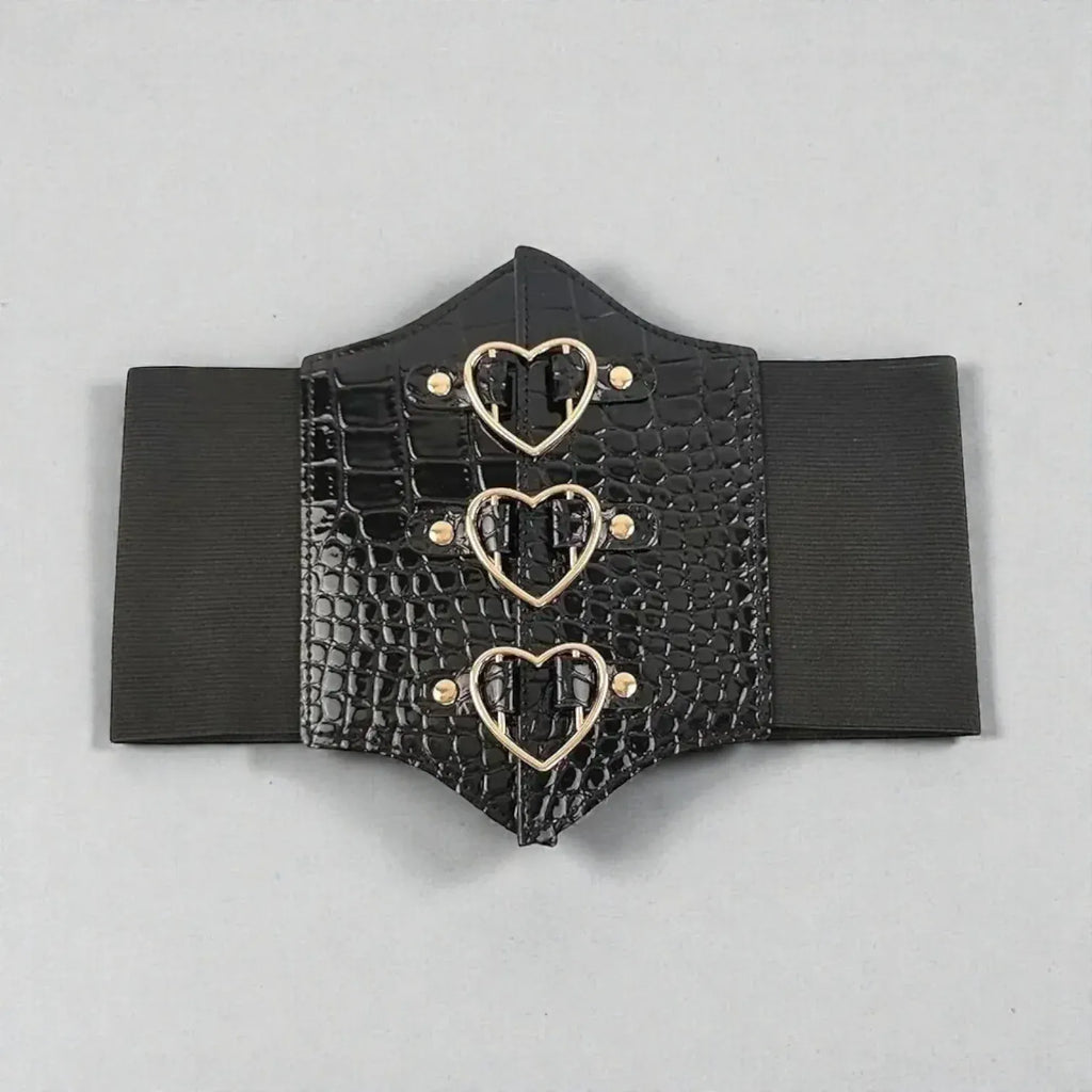 Maison de la Ceinture Coeur / OR / 70cm Ceinture corset femme – Nyxora