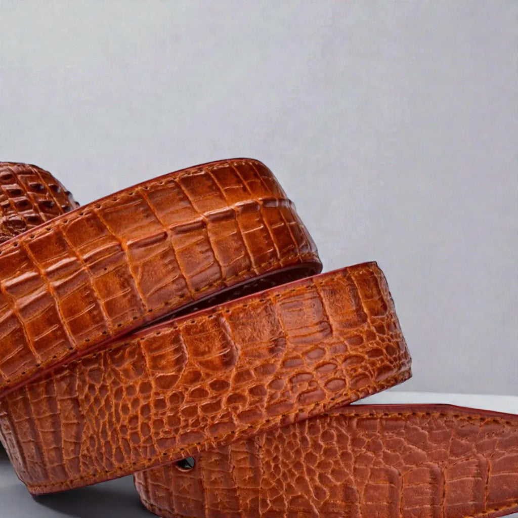Maison de la Ceinture Ceinture crocodile homme – Drakarys