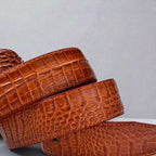 Maison de la Ceinture Ceinture crocodile homme – Drakarys