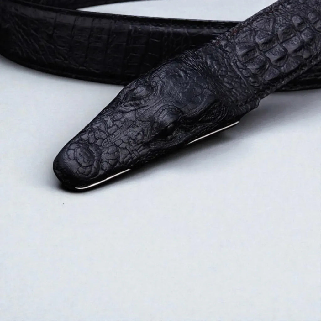 Maison de la Ceinture Ceinture crocodile homme – Drakarys