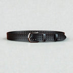 Maison de la Ceinture Ceinture cuir ajourée femme – Anaria