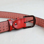 Maison de la Ceinture Ceinture cuir ajourée femme – Anaria