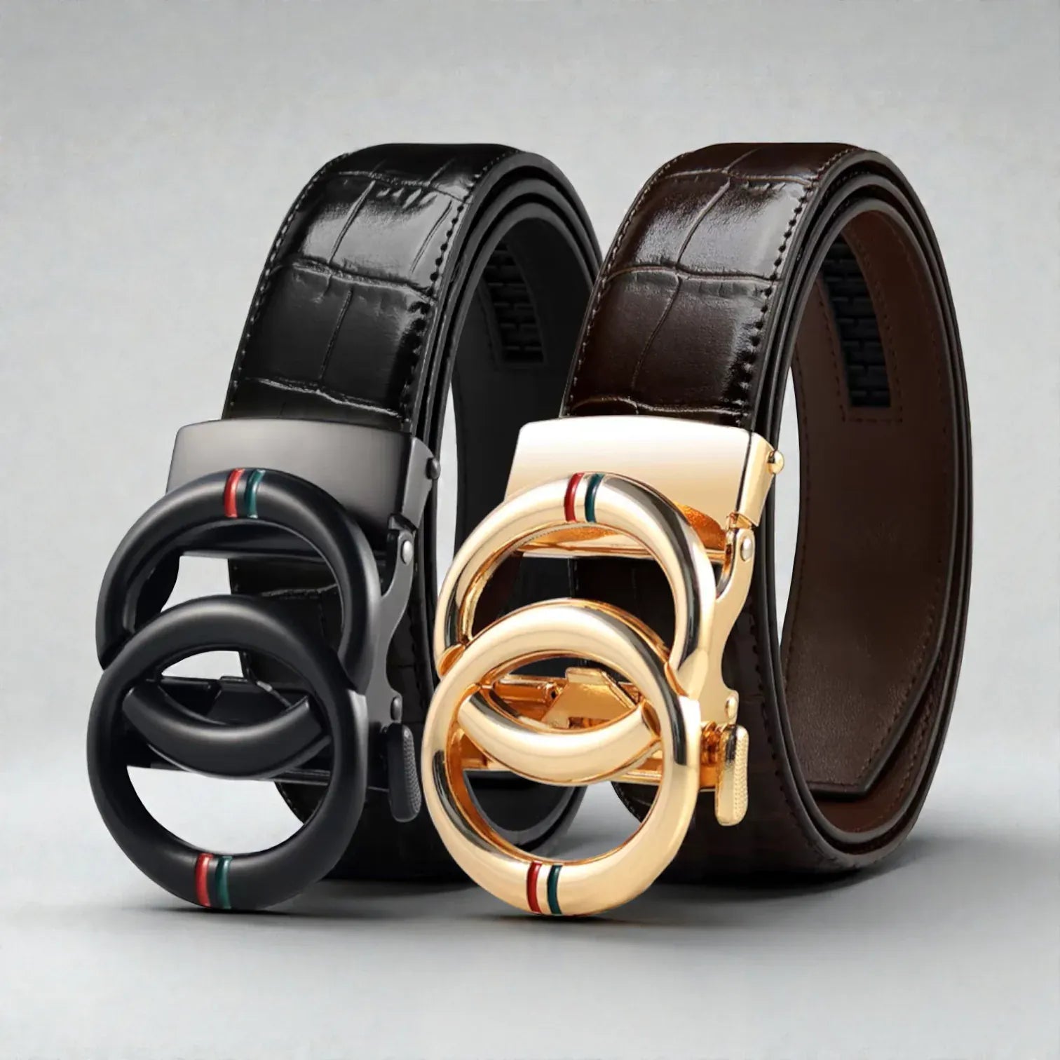 Maison de la Ceinture Ceinture cuir automatique homme – Duvano