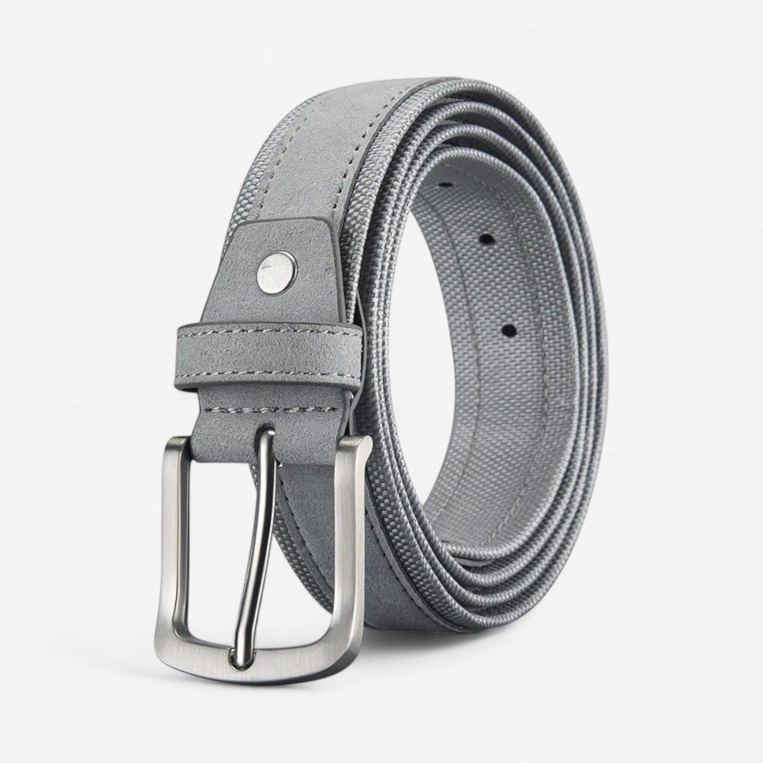 Maison de la Ceinture Gris 3.4cm / 100cm Ceinture cuir – Eidan