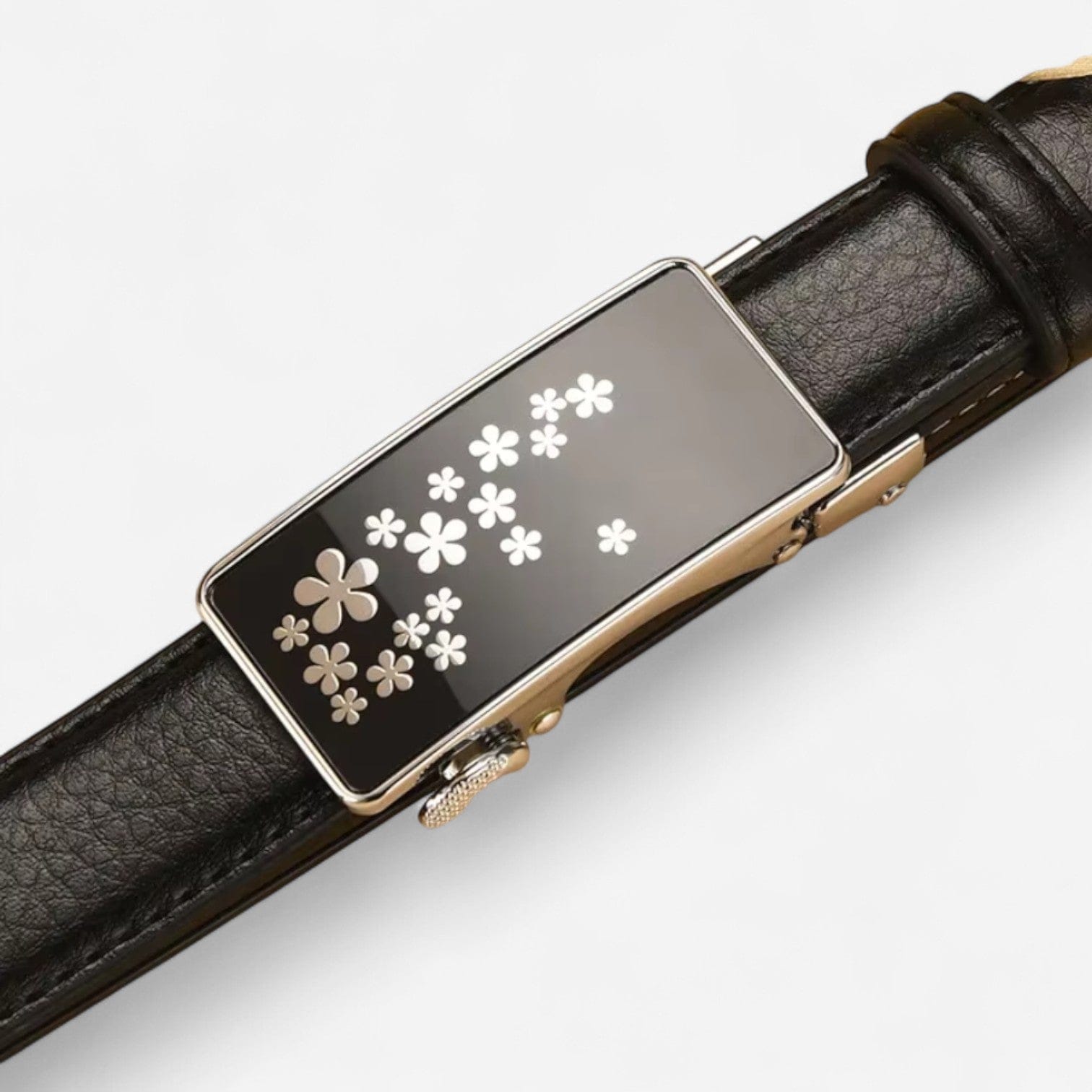 Maison de la Ceinture Noir / 90cm Ceinture cuir femme – Alveria