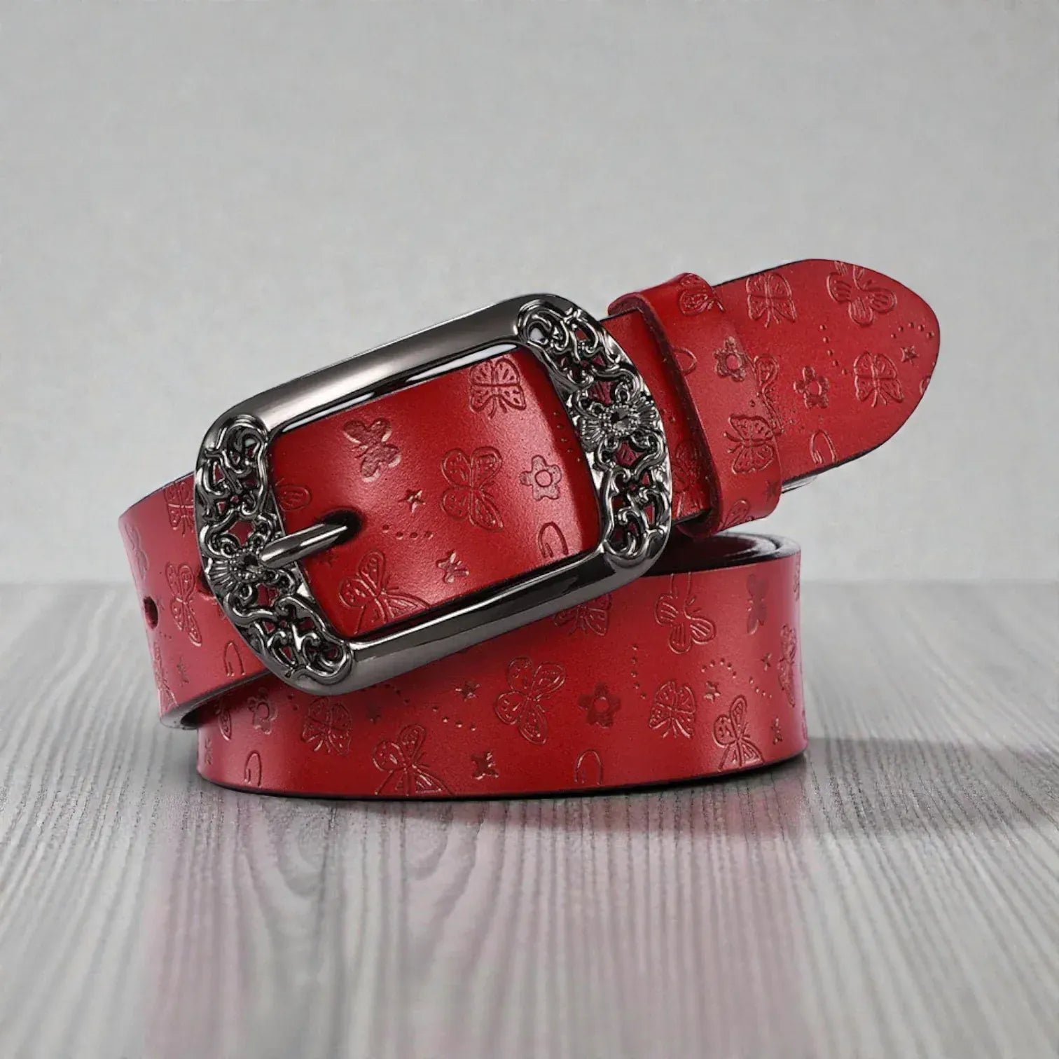 Maison de la Ceinture Rouge / 105cm Ceinture cuir femme – Bellavya