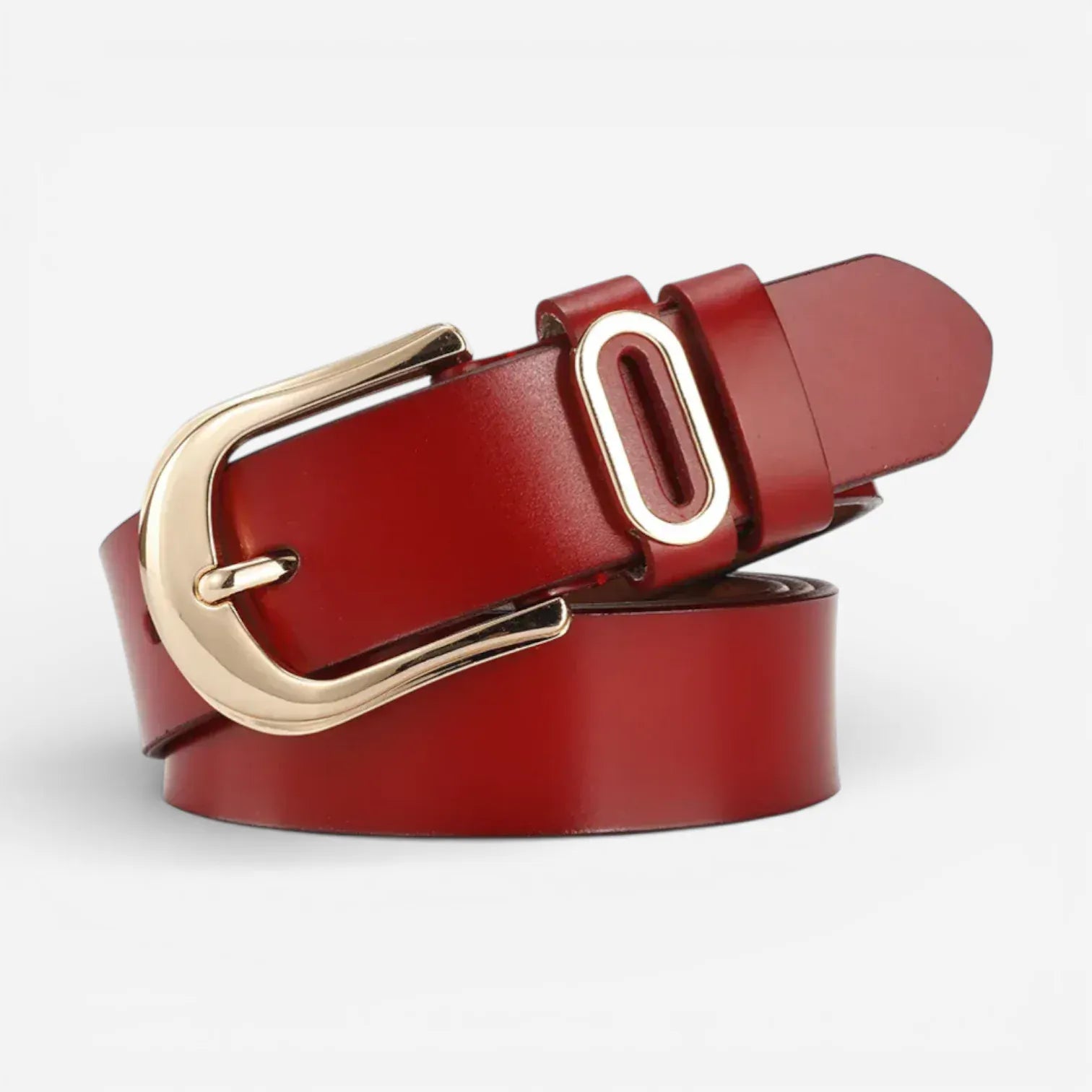 Maison de la Ceinture Rouge / 105cm Ceinture cuir femme - Élina