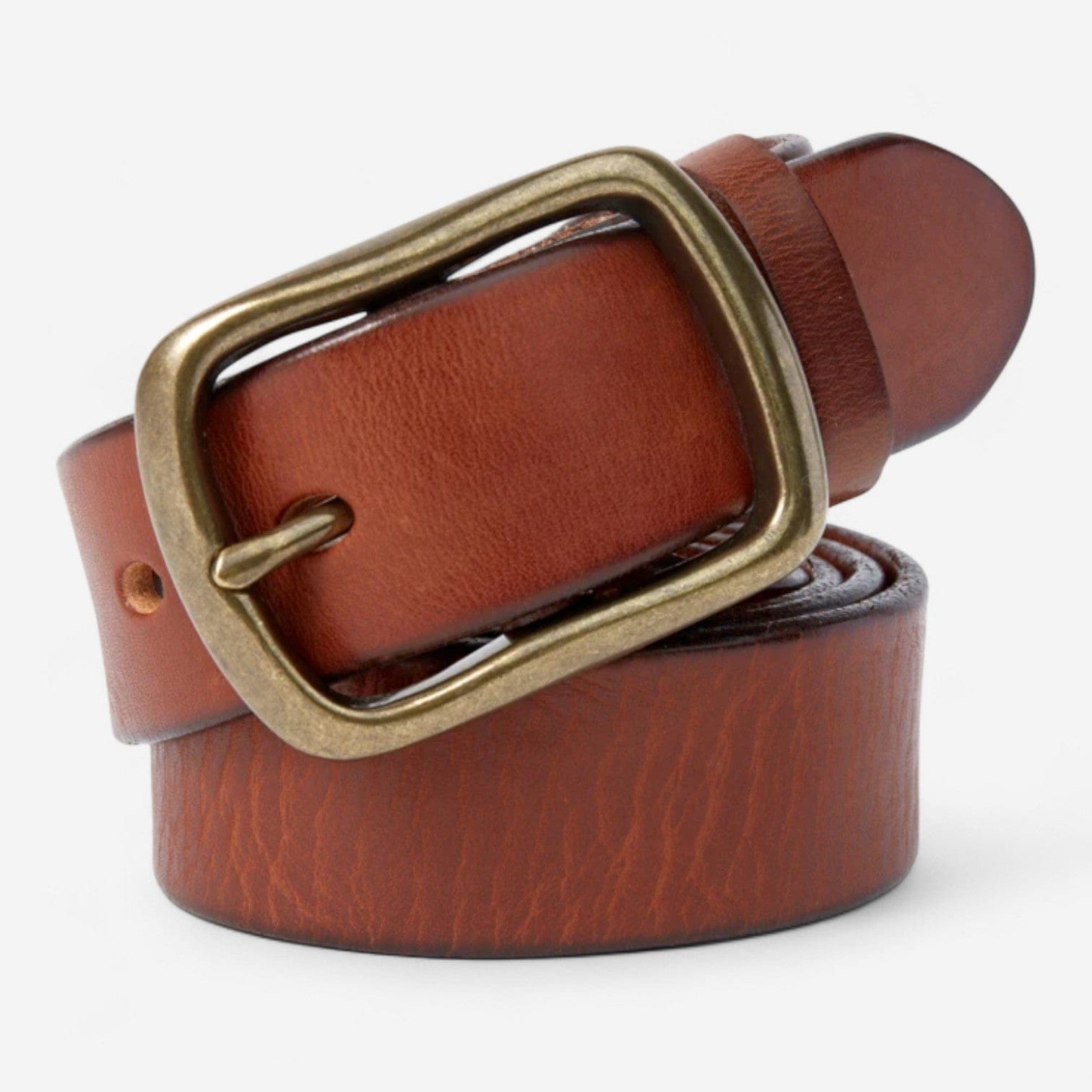 Maison de la Ceinture cognac / 105cm Ceinture cuir femme - Elior