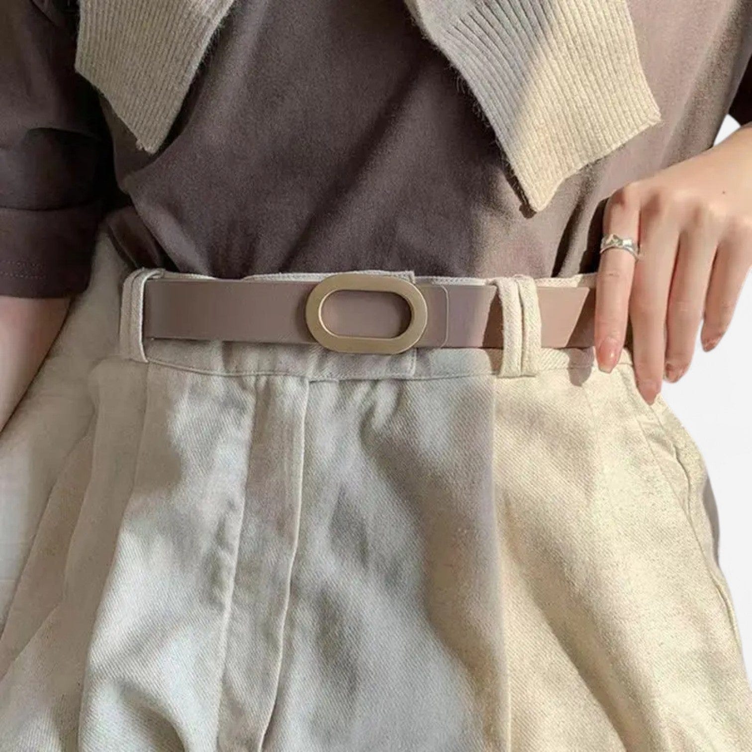 Maison de la Ceinture Ceinture cuir femme - Elora