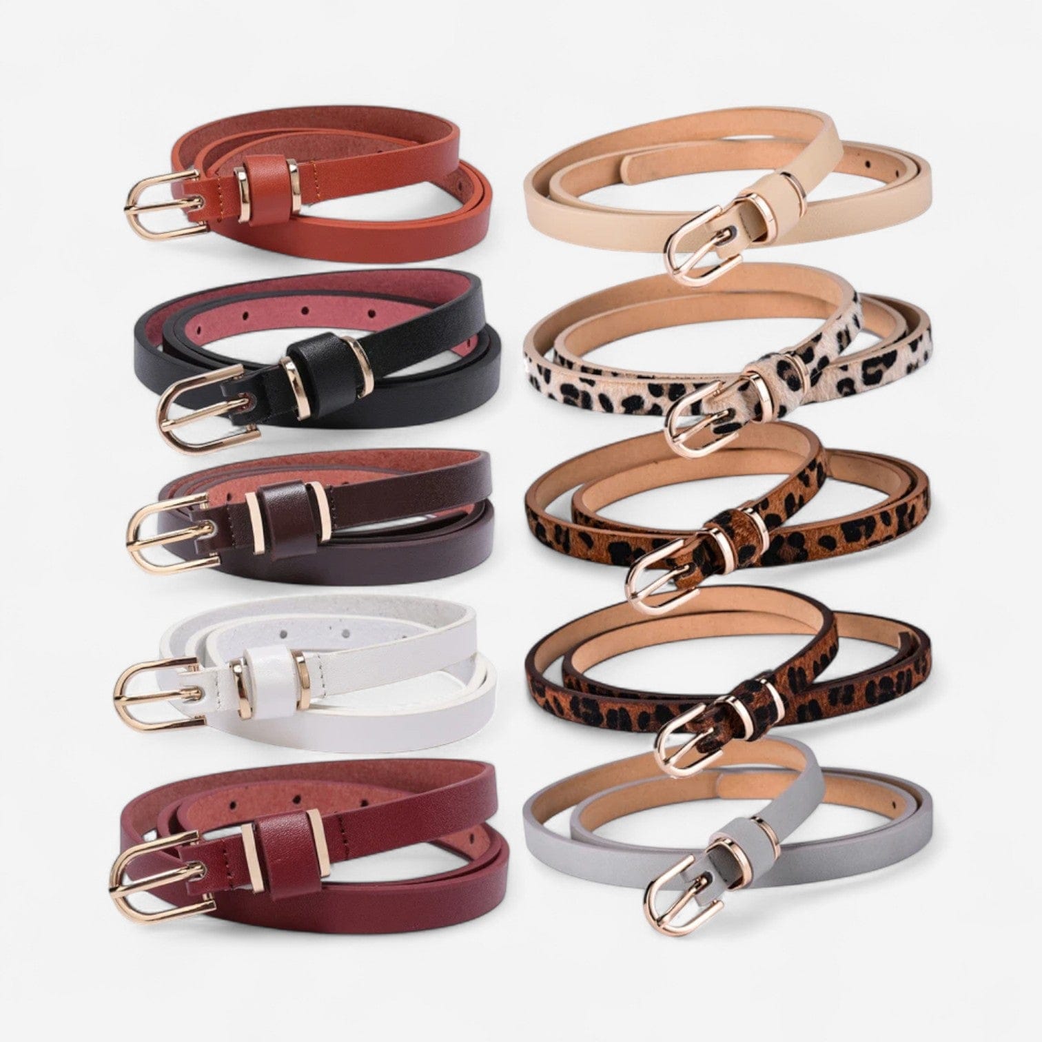 Maison de la Ceinture Ceinture cuir femme - Eloria