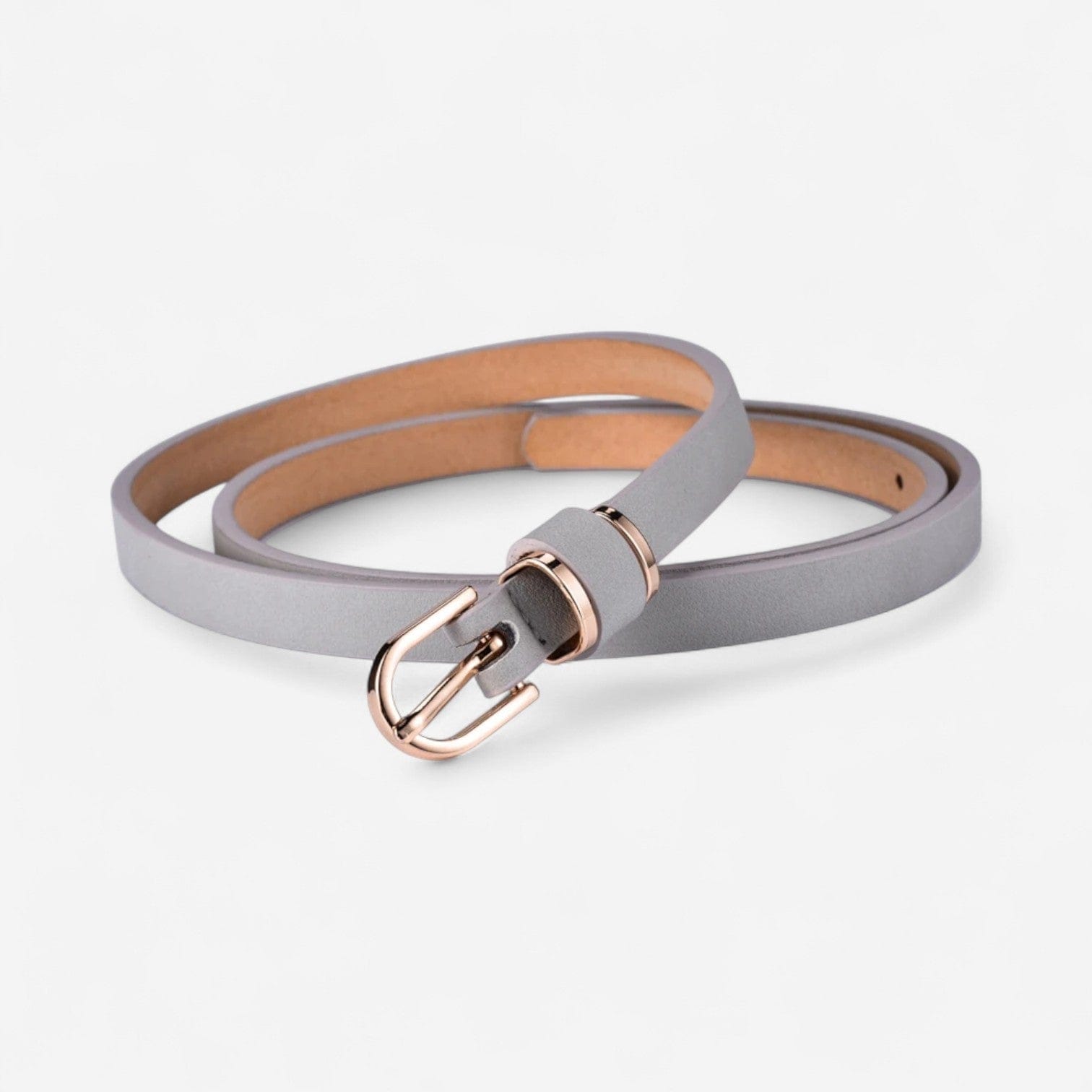 Maison de la Ceinture Gris / 80cm Ceinture cuir femme - Eloria