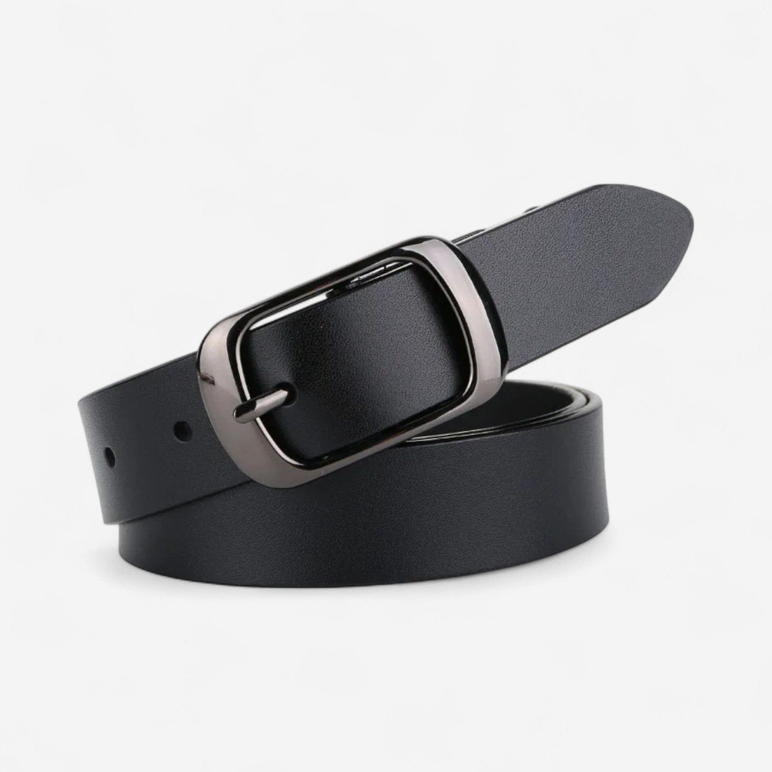 Maison de la Ceinture Noir / 105cm Ceinture Cuir Femme – Elvya